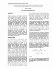 Research paper thumbnail of CORRELATION BETWEEN LIQUID LIMIT AND  SHRINKAGE LIMIT