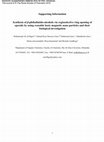 Research paper thumbnail of Synthesis of β-phthalimido-alcohols via regioselective ring opening of epoxide by using reusable basic magnetic nano particles and their biological investigation