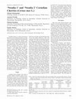 Research paper thumbnail of ‘Ntoulia 1’ and ‘Ntoulia 2’ Cornelian Cherries (Cornus mas L.)