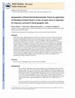 Research paper thumbnail of Up-regulation of brain-derived neurotrophic factor by application of fibroblast growth factor-2 to the cut optic nerve is important for long-term survival of retinal ganglion cells