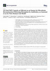 Research paper thumbnail of An Oral FMT Capsule as Efficient as an Enema for Microbiota Reconstruction Following Disruption by Antibiotics, as Assessed in an In Vitro Human Gut Model