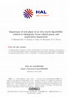 Research paper thumbnail of Importance of oral phase in in vitro starch digestibility related to wholegrain versus refined pastas and mastication impairment