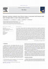 Research paper thumbnail of Maximal voluntary isokinetic knee flexion torque is associated with femoral shaft bone strength indices in knee replacement patients