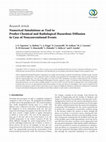 Research paper thumbnail of Numerical Simulations as Tool to Predict Chemical and Radiological Hazardous Diffusion in Case of Nonconventional Events