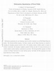 Research paper thumbnail of Deformation quantization of fermi fields