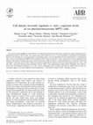 Research paper thumbnail of Cell density inversely regulates d- and l-aspartate levels in rat pheochromocytoma MPT1 cells