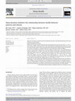 Research paper thumbnail of Sleep Duration Mediates the Relationship Between Letter Fluency and Cognition