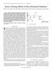 Research paper thumbnail of Source Stirring Mode for Reverberation Chambers