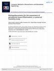 Research paper thumbnail of Bioimpedancemetry for the assessment of periodontal tissue inflammation: a numerical feasibility study