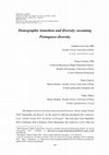 Research paper thumbnail of Demographic transition and diversity: assuming Portuguese diversity