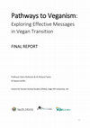 Research paper thumbnail of Pathways to Veganism: Exploring Effective Messages in Vegan Transition