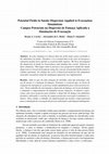 Research paper thumbnail of Campos Potenciais na Dispersão de Fumaça Aplicada a Simulações de Evacuação