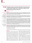 Research paper thumbnail of The global, regional, and national burden of stomach cancer in 195 countries, 1990–2017: a systematic analysis for the Global Burden of Disease study 2017