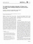 Research paper thumbnail of New insights into the painting stratigraphy of L’Homme blessé by Gustave Courbet combining scanning macro-XRF and confocal micro-XRF