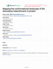 Research paper thumbnail of Mapping the conformational landscape of the stimulatory heterotrimeric G protein