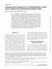 Research paper thumbnail of Chemopreventive properties of 3,3'-diindolylmethane in breast cancer: evidence from experimental and human studies