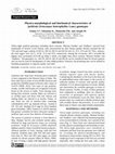 Research paper thumbnail of Physico-morphological and biochemical characteristics of jackfruit (Artocarpus heterophyllus Lam.) genotypes