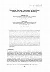 Research paper thumbnail of Measuring Bias and Uncertainty in Ideal Point Estimates via the Parametric Bootstrap