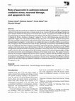 Research paper thumbnail of Role of quercetin in cadmium-induced oxidative stress, neuronal damage, and apoptosis in rats