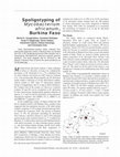 Research paper thumbnail of Spoligotyping ofMycobacterium africanum, Burkina Faso