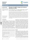 Research paper thumbnail of Discovery of an NAD<sup>+</sup> analogue with enhanced specificity for PARP1