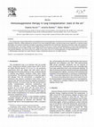 Research paper thumbnail of Immunosuppressive therapy in lung transplantation: state of the art