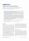 Research paper thumbnail of Surgery for non-localized bronchiectasis