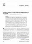 Research paper thumbnail of Increased T-bet to GATA-3 Ratio During Acute Allograft Rejection in the Rat Lung