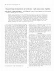 Research paper thumbnail of Ontogenetic changes in web architecture and growth rate of Tengella radiata (Araneae, Tengellidae)