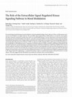 Research paper thumbnail of The Role of the Extracellular Signal-Regulated Kinase Signaling Pathway in Mood Modulation