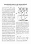 Research paper thumbnail of Transverse velocity scaling in Au+Au midrapidity emissions