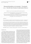 Research paper thumbnail of Mosasauroid predation on an ammonite – Pseudaspidoceras – from the Early Turonian of south-eastern Morocco