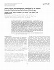 Research paper thumbnail of Water-Diesel Microemulsions Stabilized by an Anionic Extended Surfactant and a Cationic Hydrotrope