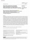 Research paper thumbnail of Ibuprofen-loaded biocompatible latex membrane for drug release: Characterization and molecular modeling