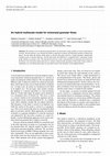 Research paper thumbnail of An hybrid multiscale model for immersed granular flows