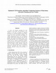 Research paper thumbnail of Optimised cell formation algorithm considering sequence of operations, alternative routing and part-volume