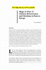 Research paper thumbnail of ‘Magic in Time of Cholera: Between Jews and Christians in Eastern Europe’, Jewish Social Studies, 29.2 (2024): 62-93