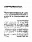 Research paper thumbnail of Color vision defects in adrenomyeloneuropathy