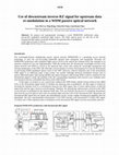 Research paper thumbnail of Use of downstream inverse-RZ signal for upstream data re-modulation in a WDM passive optical network