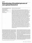 Research paper thumbnail of Repositioning of the global epicentre of non-optimal cholesterol