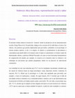 Research paper thumbnail of Violencia: ética discursiva, representación social y saber