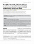 Research paper thumbnail of The validity and reliability study of the University of California, Los Angeles Scleroderma Clinical Trial Consortium Gastrointestinal Tract (UCLA SCTC GIT) 2.0 questionnaire for the Turkish society