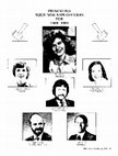 Research paper thumbnail of Presenting your new NSPI officers for 1980–1981