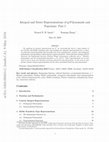 Research paper thumbnail of Integral and series representations of q-polynomials and functions: Part I