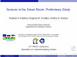 Research paper thumbnail of Sensors in a smart room: Preliminary study