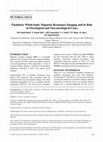 Research paper thumbnail of Paediatric Whole-body Magnetic Resonance Imaging and its Role in Oncological and Non-oncological Cases