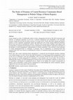 Research paper thumbnail of The Study of Dynamic of Coastal Resource Community-Based Management in Wabula Village of Buton Regency