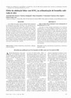 Research paper thumbnail of Efeito da adubação foliar com KNO3 na aclimatização de bromélia cultivada in vitro