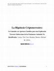 Research paper thumbnail of La hipótesis Criptoterrestre