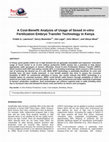 Research paper thumbnail of A cost-benefit analysis of usage of sexed invitro fertilization embryo transfer technology in Kenya